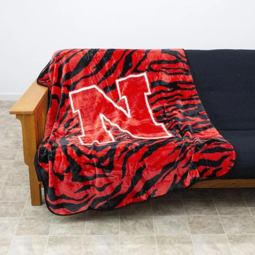 Vista 12 de College Covers Arkansas Razorbacks Raschel Manta de Tiro, 60 pulgadas por 50 pulgadas