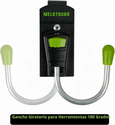 Vista 6 de MELOTOUGH Funda de herramientas inalámbrica para taladro, gancho para cinturón de herramientas individuales Verde