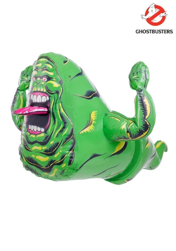 Vista 2 de Decoración Inflable de 20 Pulgadas Slimer Ghostbusters para Ventana Multicolor