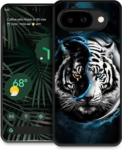 Vista 304 de Compatible con Google Pixel 4A 5G Mobile Case Creative Acrylic Panel trasero Silicona Protección Grip especialmente diseñado para Google Pixel 4A 5G