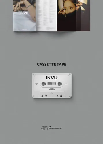 Vista 2 de TAEYEON INVU 3er álbum de cinta limitada versión cinta+folleto de 16p+seguimiento Kpop sellado