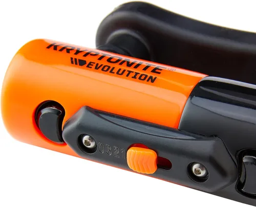 Vista 3 de Kryptonite Evolution Compact Disc Lock, grillete de disco de acero endurecido de 13 mm de alto rendimiento, clasificación Sold Secure Gold y Art 4