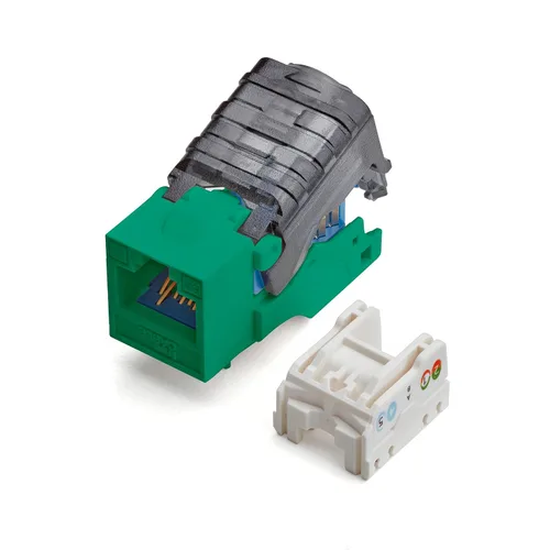 Vista 13 de TRUE CABLE Conector Keystone sin herramientas Cat5e, sin blindaje (UTP), PoE++ (4PPoE) 100W, certificación UL, verificado ETL, certificado ANSI/TIA