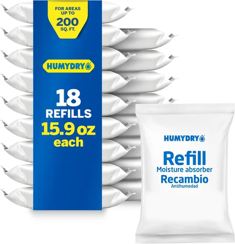 Vista 4 de HUMYDRY USA4311803C6 - Recambio de absorción de humedad sin perfume, 15.9 onzas, paquete de 3