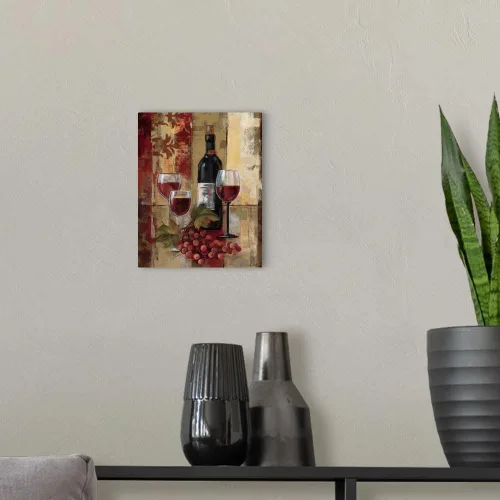 Vista 3 de CANVAS ON DEMAND Silvia Vassileva - Lienzo decorativo para pared, diseño contemporáneo, decoración del hogar, naturaleza muerta, 8 x 10 pulgadas