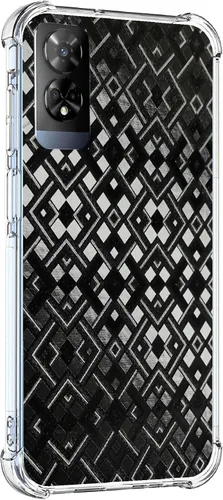 Vista 30 de Aroepurt Boost Mobile Celero 5G SC 2024 - Funda compatible con Boost Celero5G SC con protector de pantalla de vidrio templado, protección de grosor