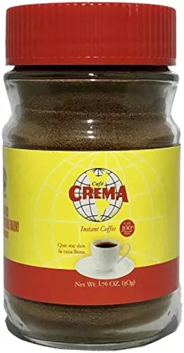 Vista 2 de Cafe Crema Café instantáneo (café puertorriqueño) 1.76 oz - 2 frascos