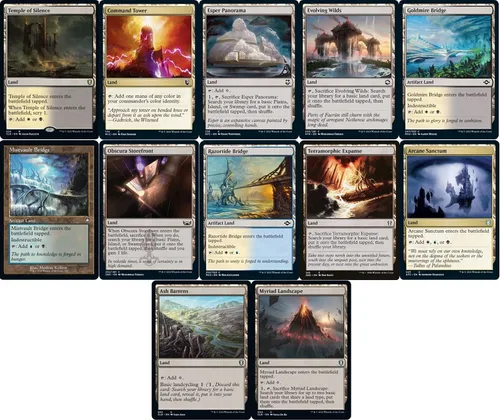 Vista 7 de Elite Commander Urza Artifacts Deck – Esper – Azul Negro Blanco – EDH – Urza, Artificio Jefe – 100 cartas – Magic The Gathering Deck – Muy fuerte