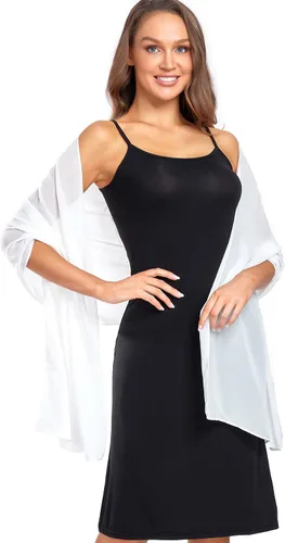 Vista 38 de Chales/mantones de gasa suave para vestidos, accesorios de mujer