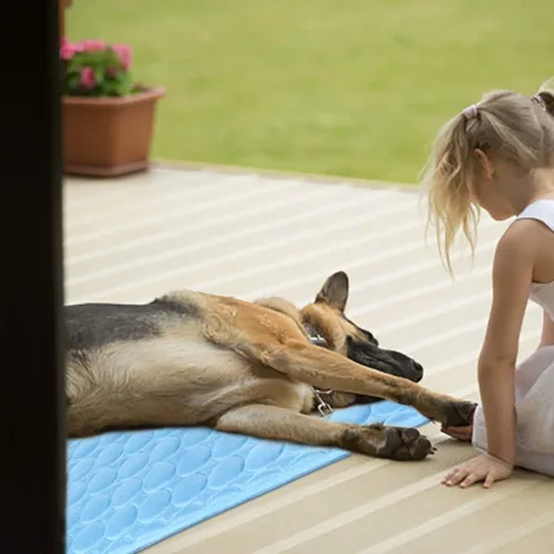Vista 8 de Alfombrilla de enfriamiento para perros mejorada Arc-Chill Q-Max> 0.4 Pet Cooling Pad 2026
