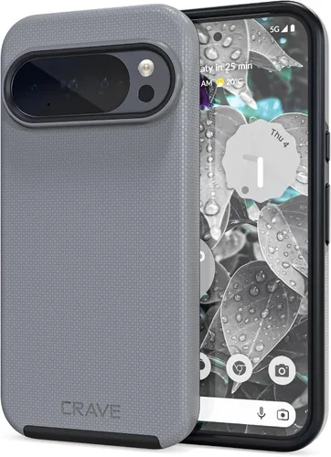 Vista 12 de Crave Funda para Pixel 5, Funda de la Serie de Protección Dual Guard para Google Pixel 5 - Aqua