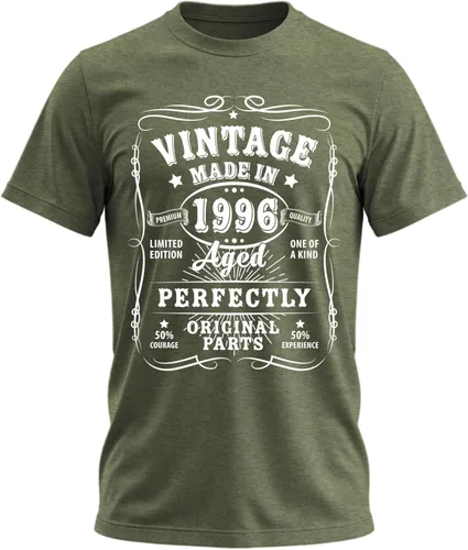 Vista 14 de Camiseta de cumpleaños para hombre, leyendas nacieron en 19XX, camiseta Negro