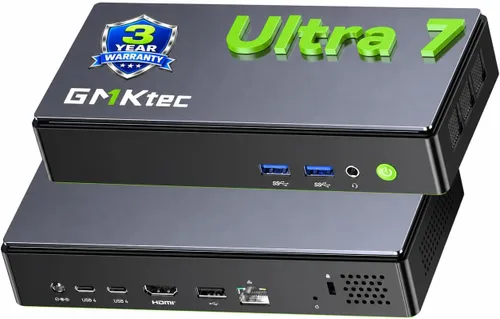 Vista 10 de GMKtec G3 Ultra Mini PC Intel 7505 (hasta 3,5 GHz) 16 GB LPDDR4 512 GB SSD
