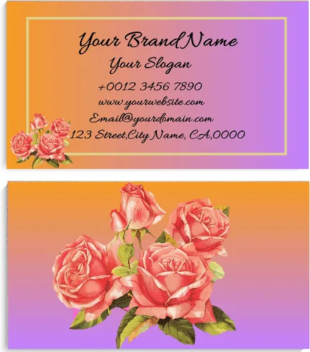 Vista 8 de Diseños de tarjetas de visita personalizables con logotipo y foto, 200/500 piezas, 3.5 x 2 pulgadas, añade texto fotográfico, imprime tus propias