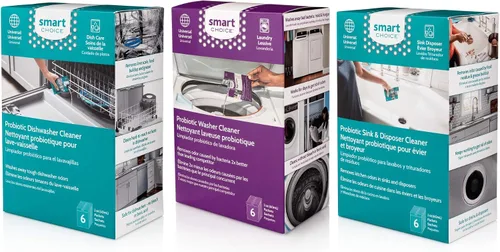 Vista 7 de Smart Choice 10SCPROD02 Limpiador probiótico para lavavajillas, 6 tratamientos