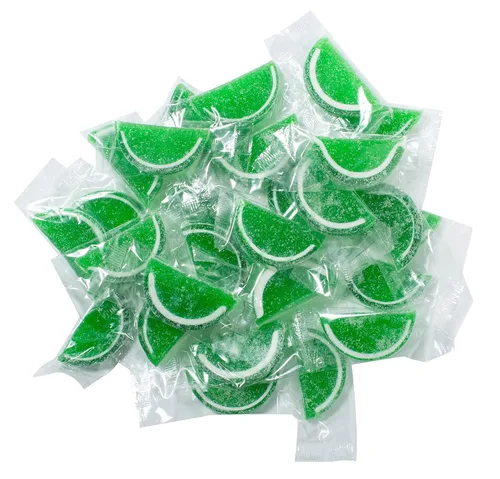 Vista 9 de Boston Fruit Slice Gomitas Dulces Gourmet Envueltas Individualmente Caja de 1 Libra (Cereza)