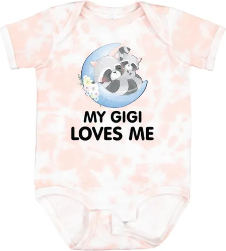 Vista 13 de inktastic Body de bebé Raccoon My Gigi Loves Me