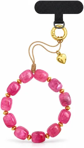 Vista 9 de Long tiantian Correa de pulsera para teléfono con cuentas y dije para A2:gray