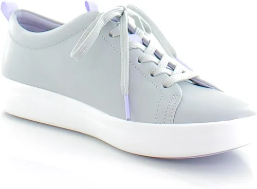 Vista 4 de Vionic Tenis Aura Paisley con cordones para mujer, tenis casuales para mujer, que incluyen comodidad de tres zonas con plantilla ortopédica, soporte