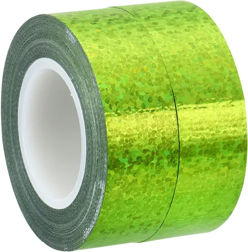 Vista 12 de PATIKIL Cinta brillante con purpurina de 0.591 in x 16.4 ft, paquete de 2 cintas adhesivas holográficas decorativas para manualidades, álbumes