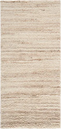 Vista 22 de SAFAVIEH Casablanca Shag Collection - Alfombra decorativa, 2 pies 3 pulgadas x 5 pies, turquesa y marfil, lana maciza hecha a mano, ideal para sala
