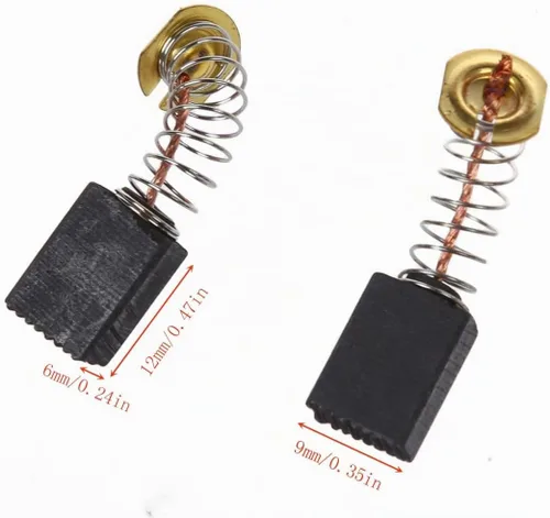 Vista 2 de Cepillos CB408 del carbón 4pcs para Makita 195008-8 191938-1 6540855 191940-4