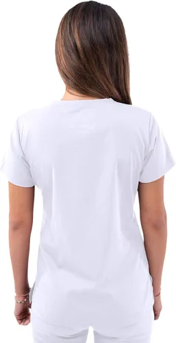 Vista 2 de Adar Pro - Ropa quirúrgica para mujer, camisa con cuello en V