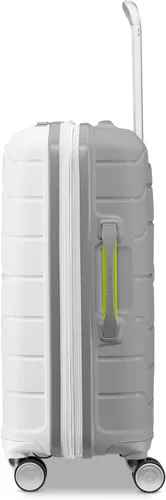 Vista 118 de Samsonite Freeform – Maleta rígida, expandible con ruedas dobles giratorias, Blanco