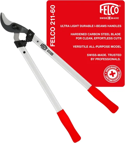 Vista 8 de FELCO F211-40 Podadoras de fabricación suiza para jardinería – Cortadoras de precisión ligeras de 16 pulgadas para podar árboles Cortadores
