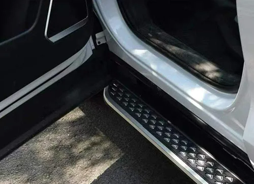 Vista 4 de 2 piezas para Nissan Pathfinder 2022 2023 Estribo lateral fijo Nerf Bar