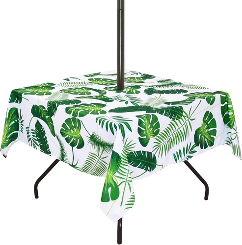 Vista 40 de Poise3EHome - Mantel impermeable antiderrames para exteriores e interiores, para camping, picnic, té de la tarde, asados, flores