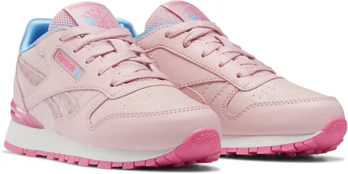 Vista 2 de Reebok Tenis clásicos unisex de cuero Step N Flash Light Up para niños