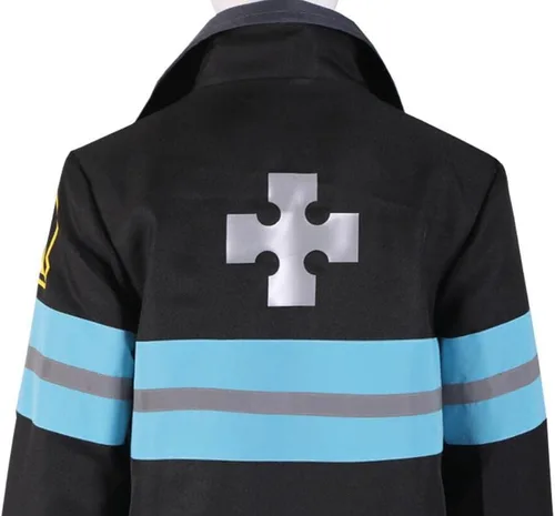 Vista 6 de Nsoking Disfraz de anime para mujer, disfraz de cosplay, uniforme, capa, traje de brasier, conjunto de Halloween