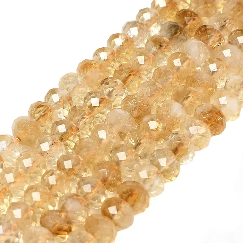 Vista 47 de 7 chakras piedras preciosas de 0.236 in de piedras preciosas facetadas Rondelle sueltas cuentas para hacer joyas DIY cuentas de 16 pulgadas