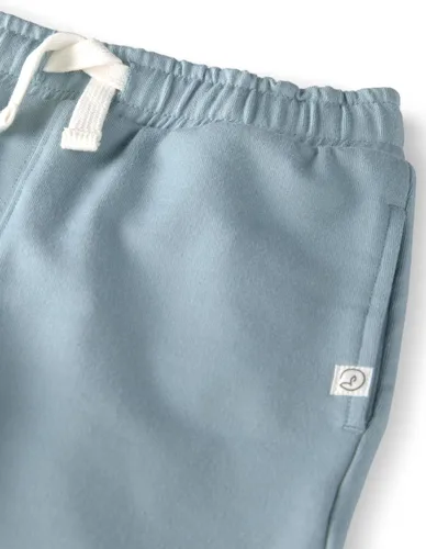 Vista 4 de Little Planet by Carter's Baby 2-Pack Pants Made with Organic Cotton Gris/ Azul