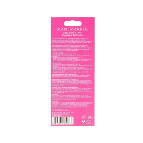 Vista 11 de Nails Inc Mani - Juego de 3 rotuladores para arte de uñas