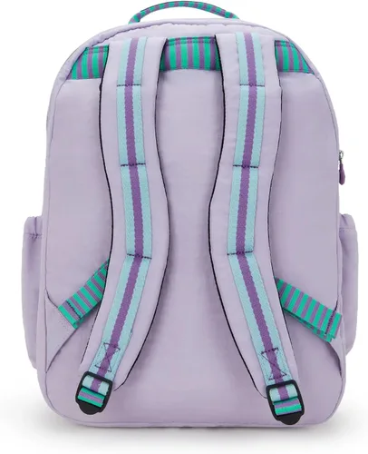 Vista 8 de Kipling Seoul - Mochila para portátil extra grande de 17", Lavanda C, Grande