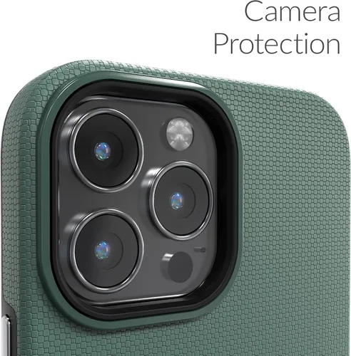 Vista 3 de Crave Dual Guard Para iPhone 13 Pro Max, Funda De Doble Capa De Protección A Prueba De Golpes Para Apple iPhone 13 Pro Max (6.7") - Verde Bosque