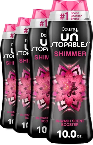 Vista 51 de Downy Unstopables - Perlas potenciadoras de aroma de lavandería para lavadora, exuberante, 10 onzas (paquete de 4)