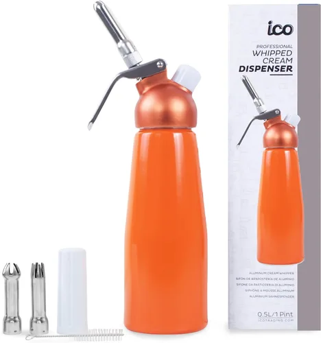 Vista 6 de Impeccable Culinary Objects (ICO) batidor de crema profesional de aluminio, Plateado