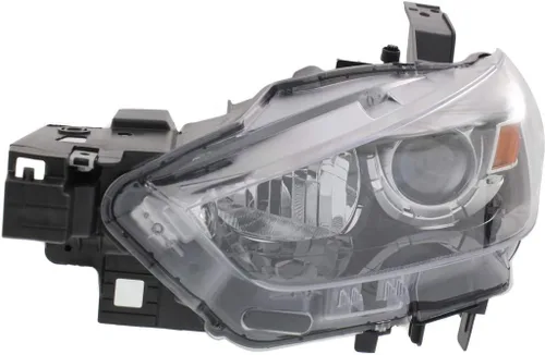 Vista 3 de CarLights360: Para Mazda CX-3 Conjunto de faros delanteros 2018 2019 del lado del conductor tipo halógeno certificado DOT MA2518173