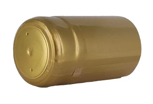Vista 4 de Cápsulas retráctiles de PVC dorado, 30