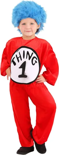 Vista 5 de elope Thing 1 & Thing 2 Toddler Costume