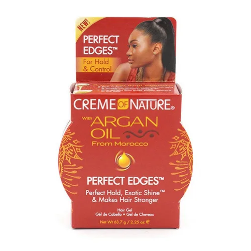 Vista 3 de Creme of Nature Aceite de argán Perfect edges On-The-Go, 0.5 onzas