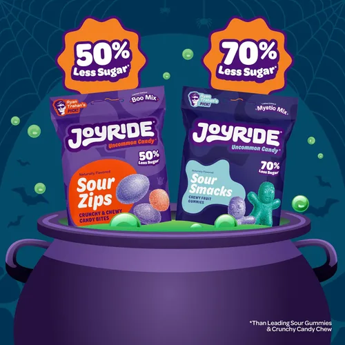 Vista 6 de JOYRIDE Paquete variado de Halloween, dulces saludables de Halloween