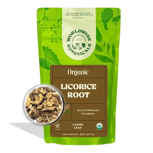 Vista 5 de Worldwide Botanicals Raíz de astrágalo orgánico – 8 onzas – 100% astrágalo membranaceus – corte y tamizado – Huang Qi utilizado en la medicina