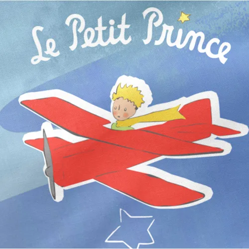 Vista 5 de Protector de Cuna HappyFriday Le Petit Prince Son avion