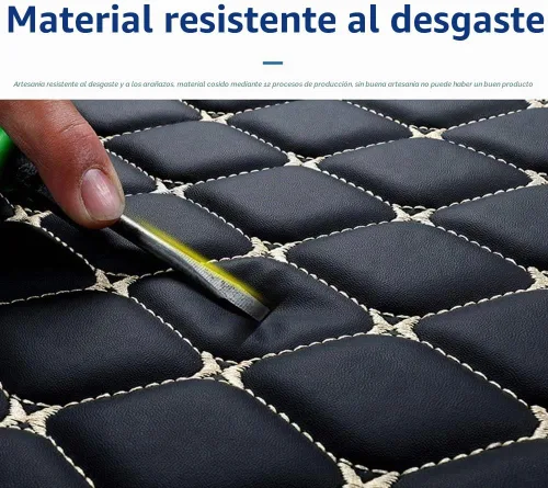 Vista 2 de ZYCHUANGYING Alfombrilla para Maletero de Coche Compatible con Porsche MacanElectric 2024 2025 Alfombrilla de Carga Ajuste a Medida para Todo Clima