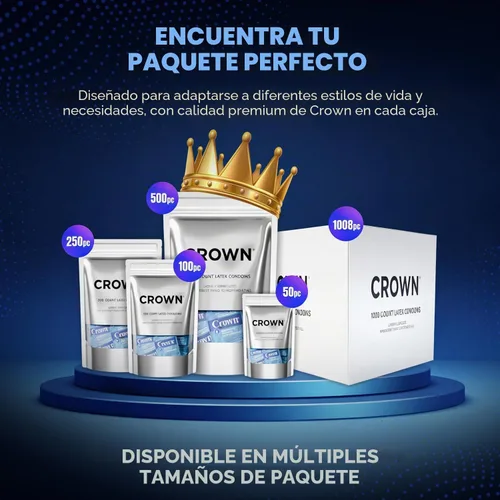 Vista 6 de Crown Condones, 250