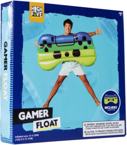 Vista 6 de High Five - Gamer - Controlador de videojuego - Flotador de piscina - 29 x 51 pulgadas